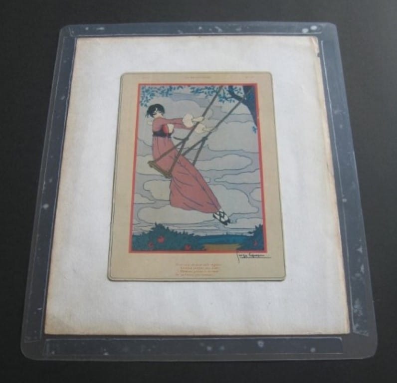 Documento encapsulado em Melinex