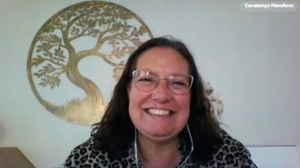 Constança Marafona à conversa com Diana Bencatel para o podcast da Conservação num Clique